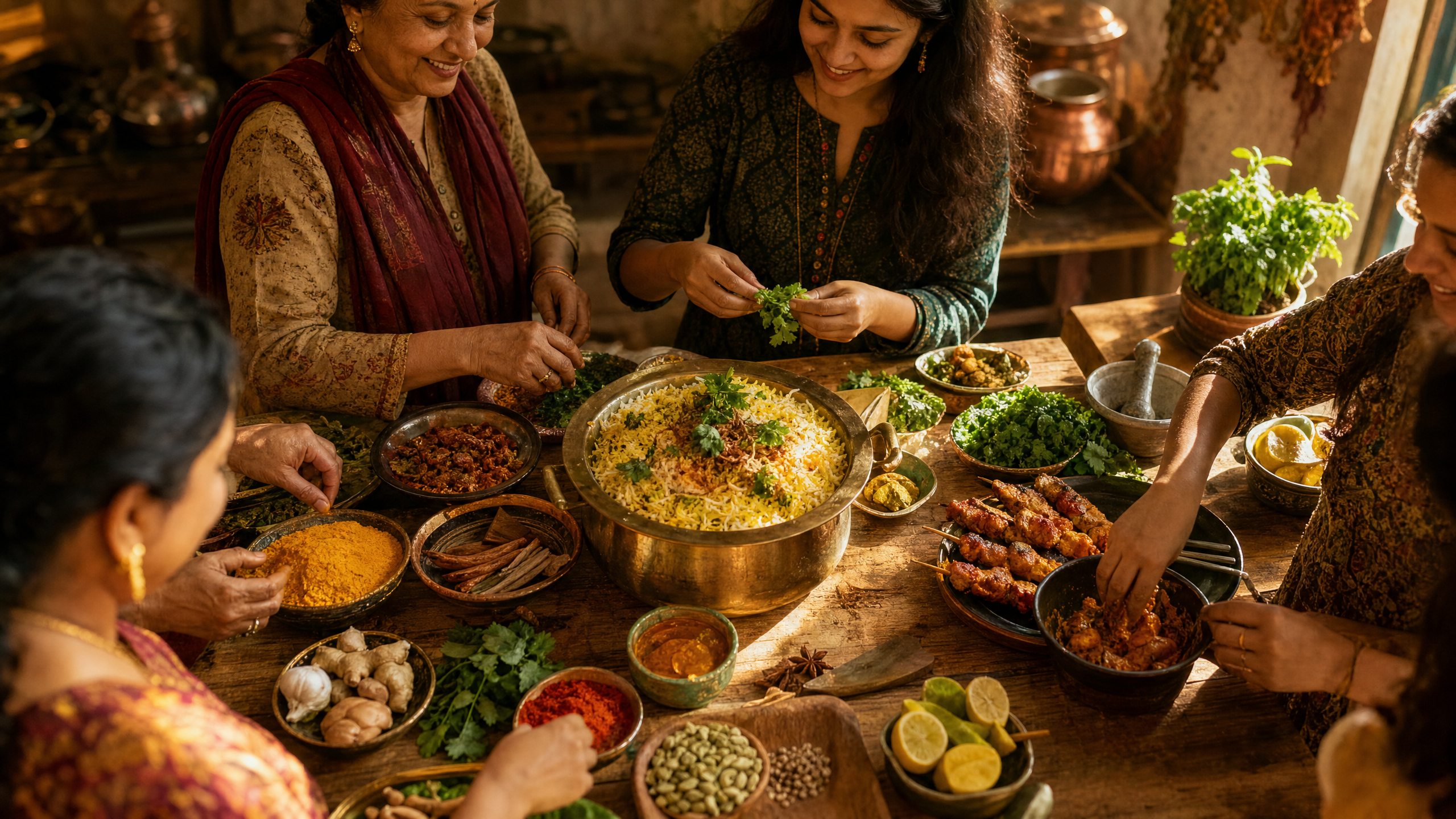 Indian cooking class