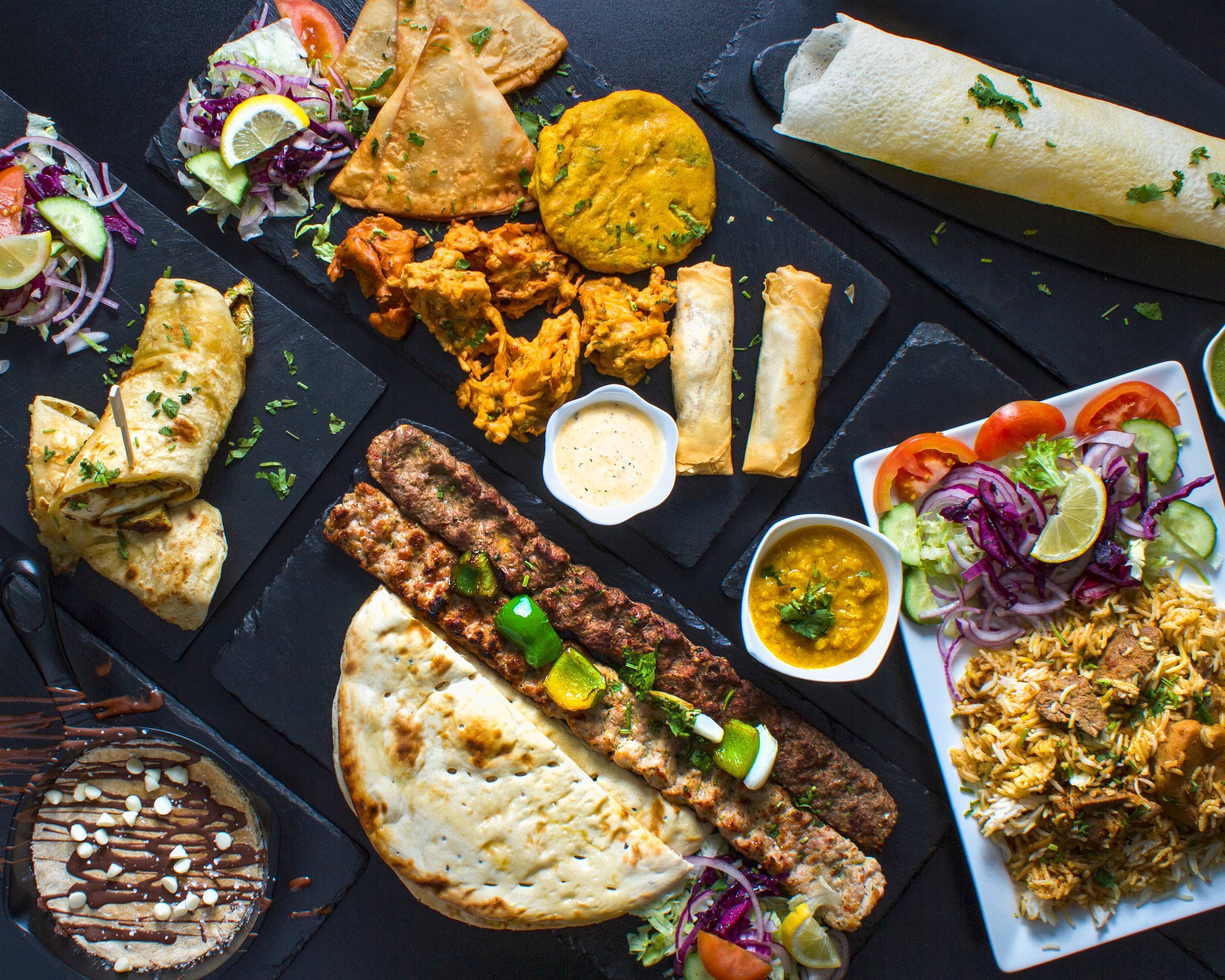 Mumbai Bites food spread